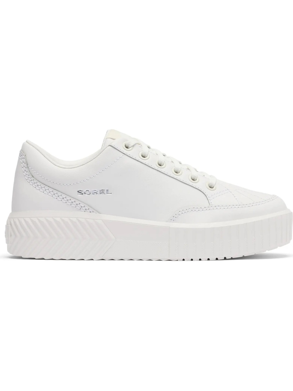 SOREL Women’s White “Ona Ave Low Sneaker” - Picture 2 of 7